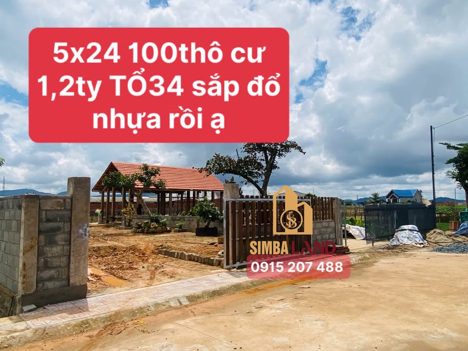 Đất thổ cư Đức Trọng 100m² giá 1.2 tỷ - Cơ hội hiếm có để xây nhà!