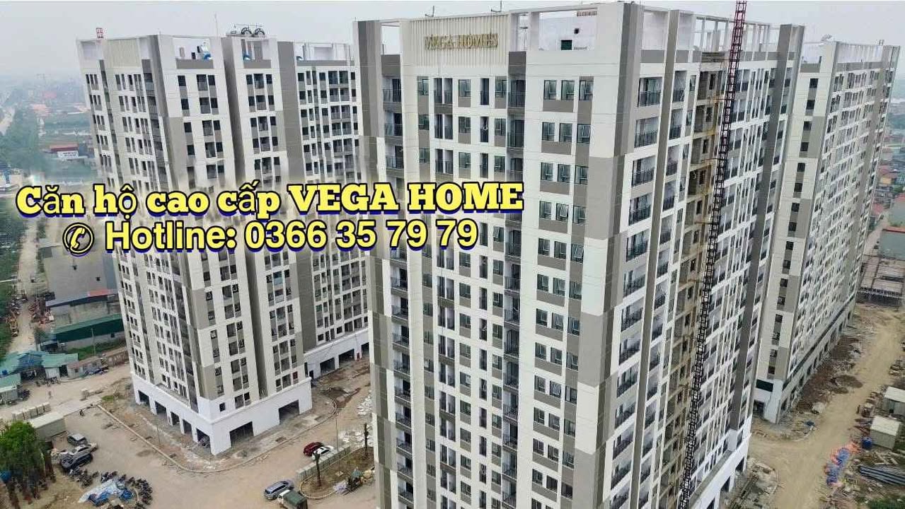 Căn hộ Vega Homes Quang Châu 51.4m² giá 1 tỷ - Bàn giao ngay, đầu tư sinh lời!