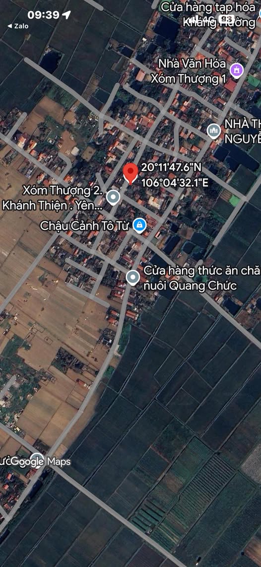 Lô đất 3 mặt tiền Khánh Hải, Yên Khánh 231m² giá thỏa thuận - Cơ hội hiếm có!