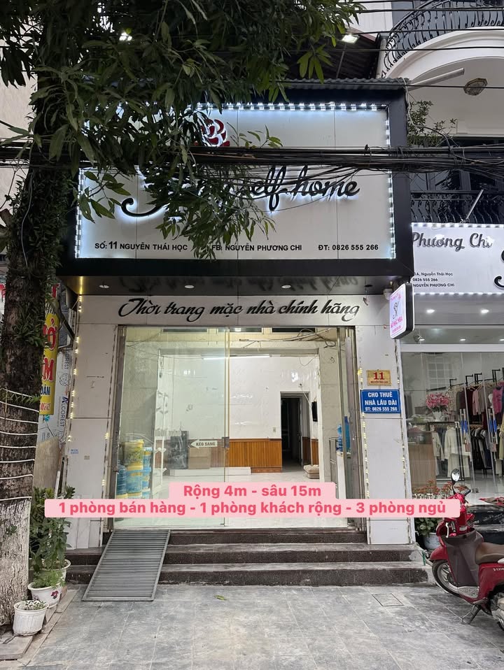 Nhà cho thuê tại 11 Nguyễn Thái Học, TP Hà Giang - Thích hợp kinh doanh lâu dài!