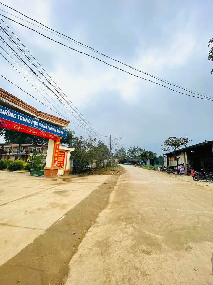 Đất nền xã Phong Quang - 100m² giá 590 triệu - Gần trường, chợ thuận tiện!