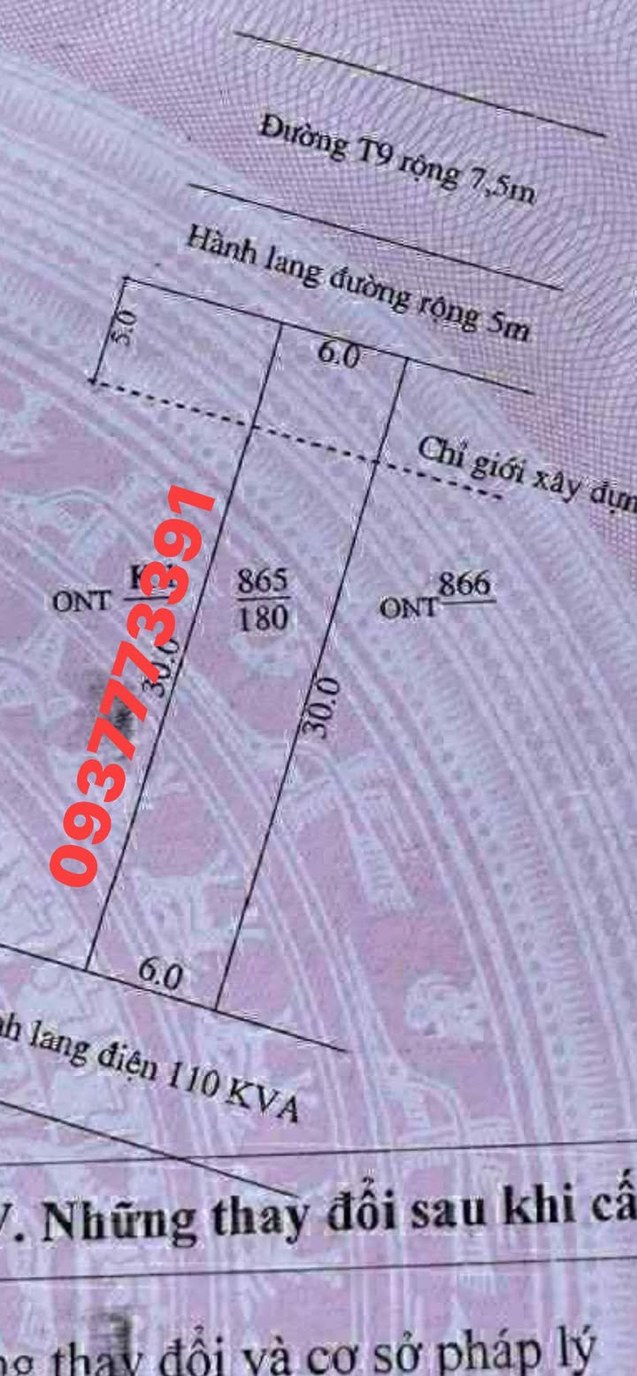 Mặt tiền FrontHouse TDC Duy Trung 180m² giá 900 triệu - Đầu tư sinh lời ngay!