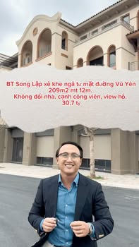 Biệt thự song lập Vũ Yên Hải Phòng 209m² giá 30.7 tỷ - Vị trí đắc địa, kinh doanh thuận lợi!