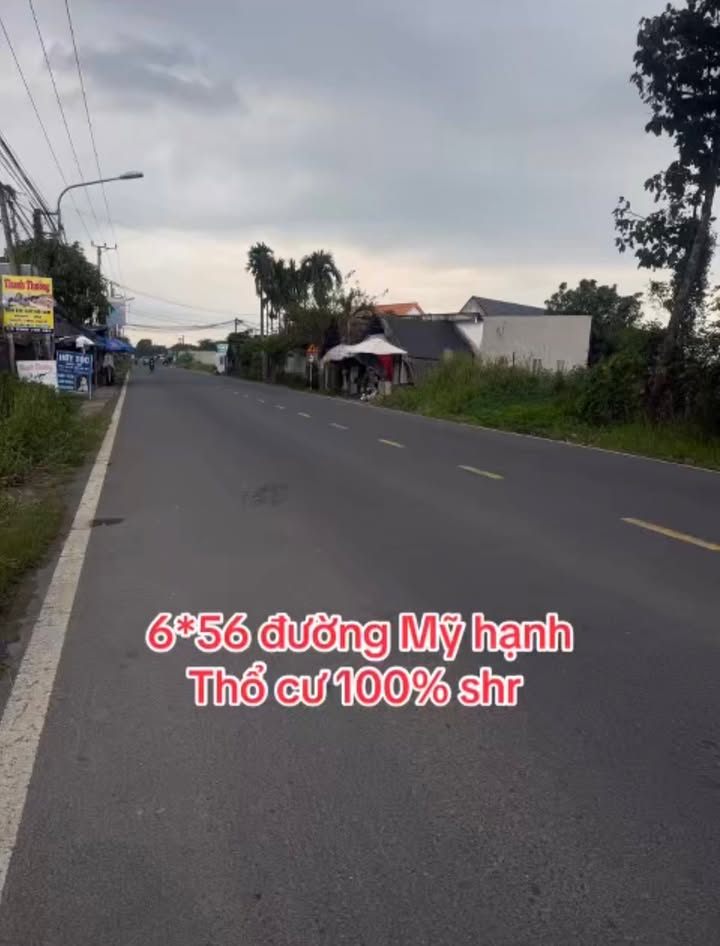 Đất mặt tiền đường Mỹ Hạnh, Đức Hòa 327m² giá 4.2 tỷ - Đầu tư sinh lời ngay!