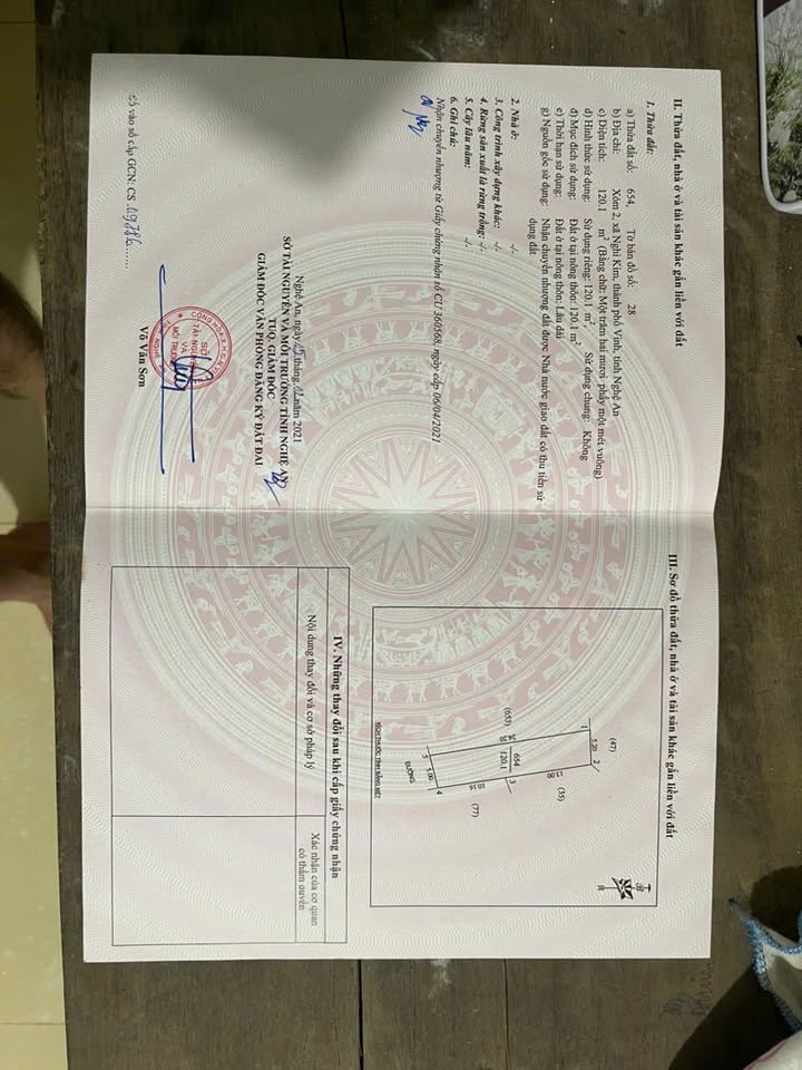 Đất nền Xóm 2 Nghi Kim, TP Vinh 120m² giá 1.3 tỷ - Vị trí đắc địa cho đầu tư!