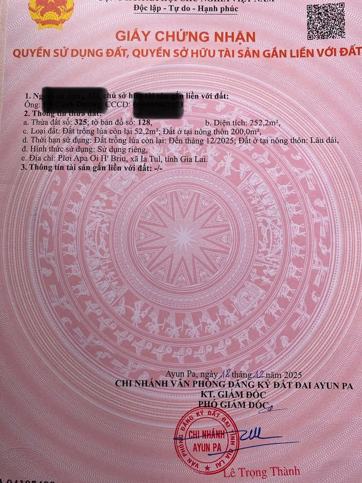 Đất mặt tiền đường Liên Xã Chư Mố, huyện Ia Pa, 8800m² - Giá tốt cho đầu tư!