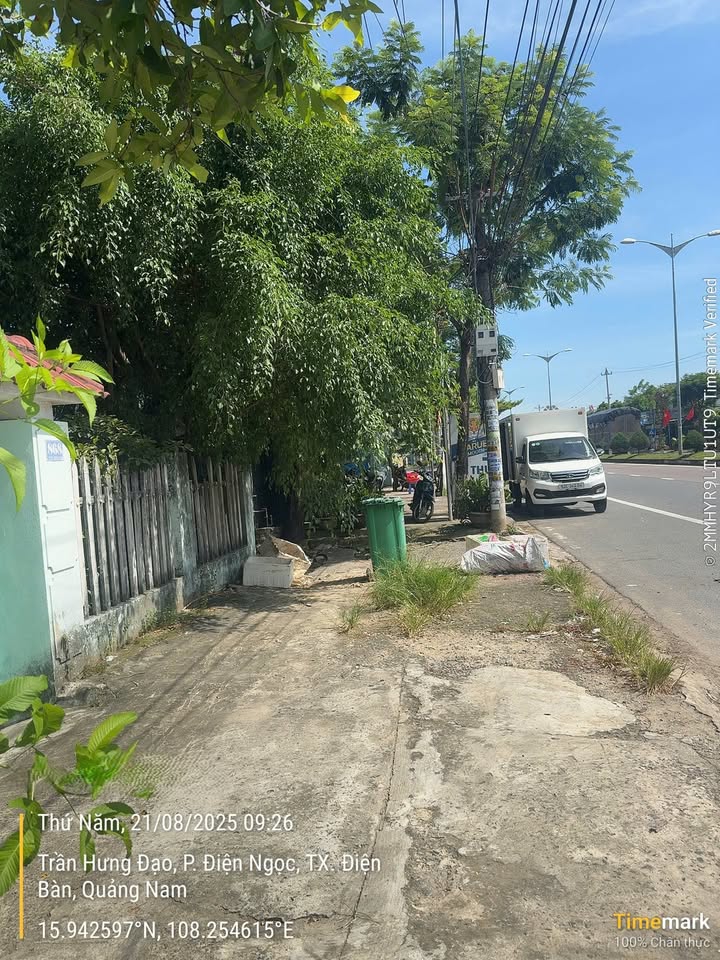 Nhà mặt tiền Trần Hưng Đạo, Điện Ngọc, 289m² - Bán gấp chính chủ!