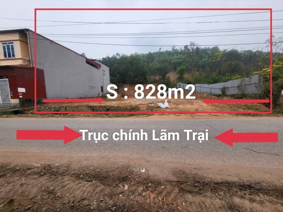 Đất nền khu Vân Trại, Nam Sơn, Bắc Ninh 828m² giá 24.84 tỷ - Cơ hội đầu tư hấp dẫn!