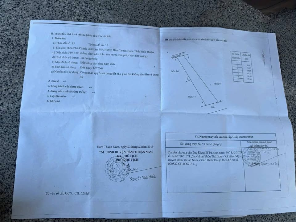 Đất nền 570m² Quốc lộ 1A, Phan Thiết - Giá 1.3 tỷ, thương lượng!