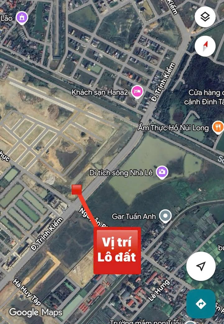 Bán gấp 2 lô FrontHouse mặt đường Trịnh Kiểm 100m² giá 13 tỷ - Đầu tư sinh lời cao!