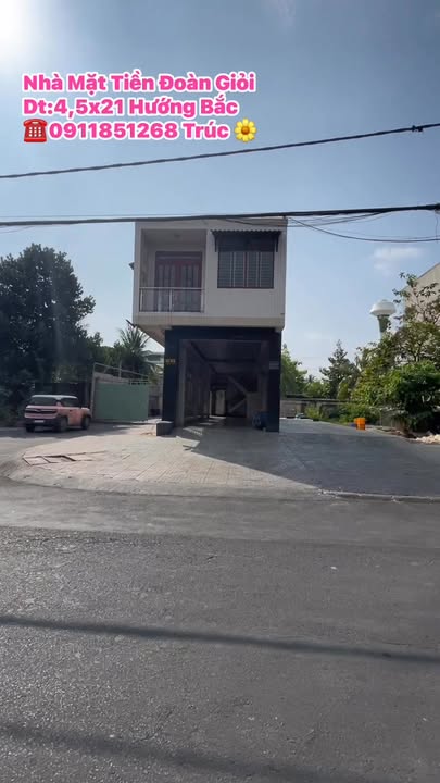 Nhà mặt tiền Đoàn Giỏi, Mỹ Tho 94m² giá 4.5 tỷ - Gốc 2 mặt tiền!