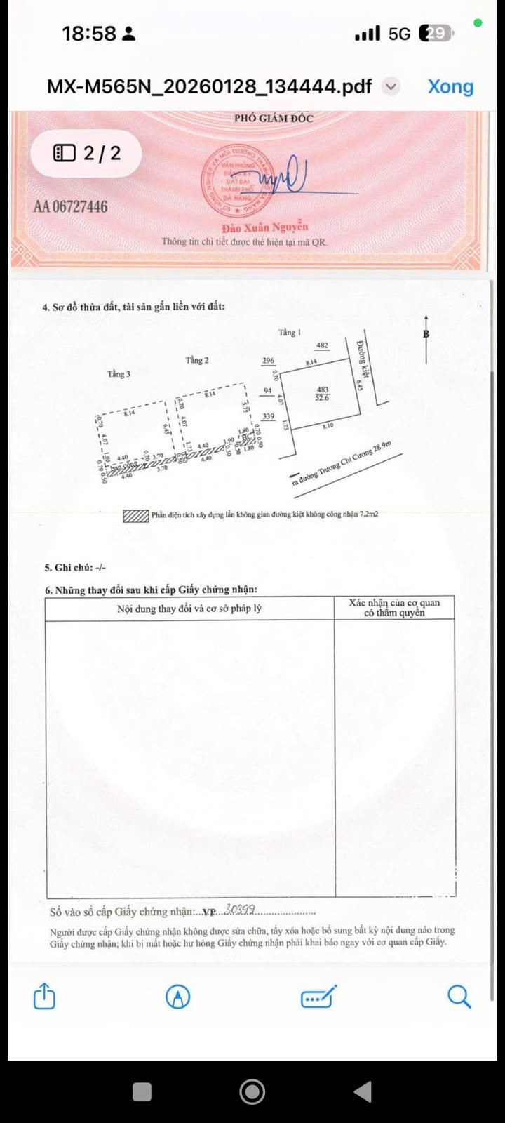 Nhà 3 Tầng Trương Chí Cương, Hải Châu - 53m² Sổ Hồng Riêng