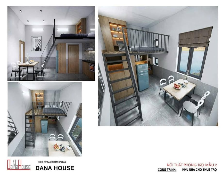 Phòng trọ mới xây tại Trưng Nữ Vương 17m² giá 3.6 triệu - Dọn vào ở ngay!