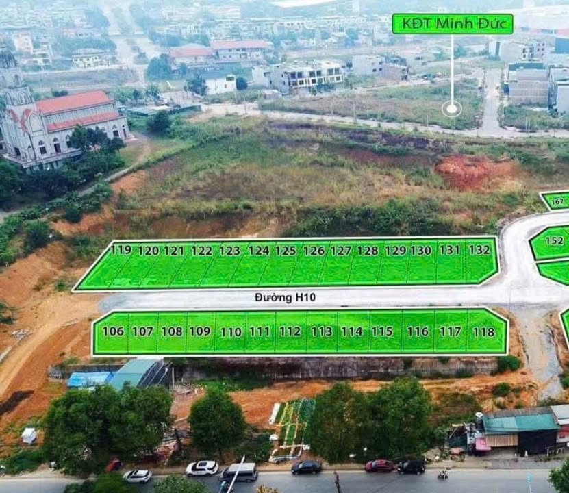 Đất nền 2 mặt tiền đường H10 – H12, Phường Bắc Lệnh, 116,2m² giá 1,9 tỷ - Cơ hội đầu tư tuyệt vời!