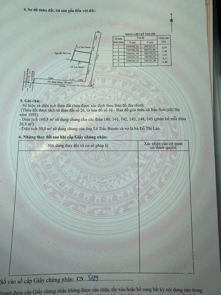 Đất nền thổ cư 50m² tại Thôn 6 Bắc Sơn giá 1 tỷ - Vị trí đẹp, tiện kinh doanh!