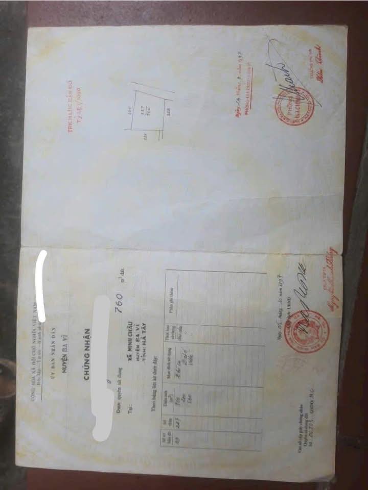 Đất nền thổ cư 760m² Minh Châu, Ba Vì - Cơ hội đầu tư lý tưởng!