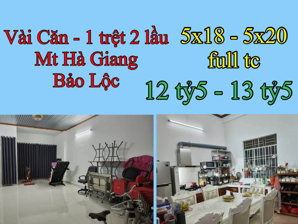 Nhà phố Bảo Lộc 105m² giá 13.5 tỷ - Chính chủ bán gấp!