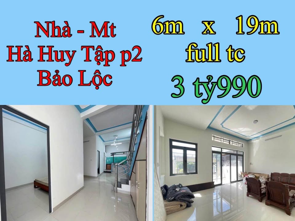 Nhà Mặt Tiền Hà Huy Tập, Bảo Lộc - 114m² Kinh Doanh Tốt