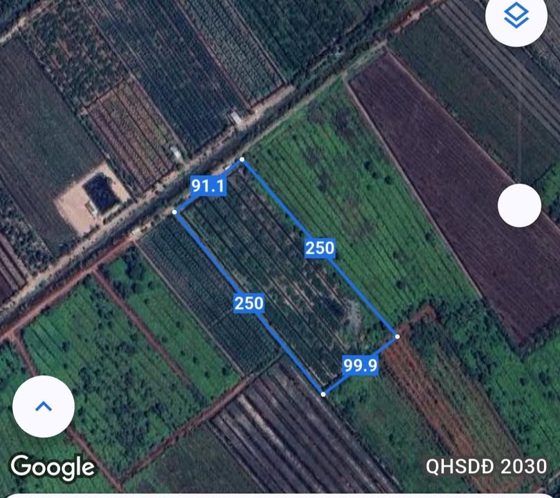 Đất vườn 2400m² tại Thạnh Lợi, Bến Lức chỉ 1.008 tỷ - Cơ hội đầu tư lý tưởng!