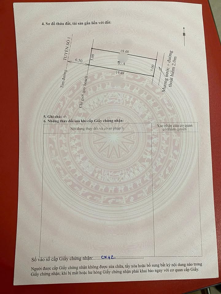 Đất nền Khu quy hoạch Thủy Vân TĐ7, Phường Vỹ Dạ, 97m² giá 2.8 tỷ - Sát cầu Võ Nguyên Giáp!