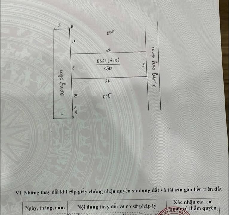 Đất nền 130m² tại TL295, Hợp Đức, Tân Yên - Giá thỏa thuận hấp dẫn!