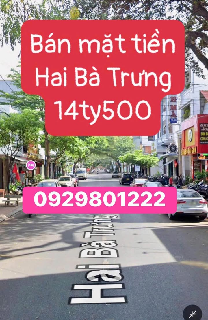 Mặt Tiền Hai Bà Trưng Buôn Ma Thuột 70m² - Hời 14.5 Tỷ, Dòng Tiền 60 Triệu/Tháng
