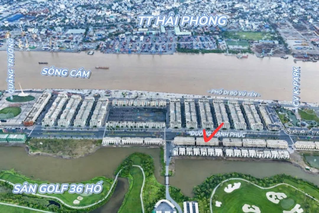 Shophouse GOLF LAND – HP 469, Thủy Nguyên, Hải Phòng - 100m², 12.88 tỷ