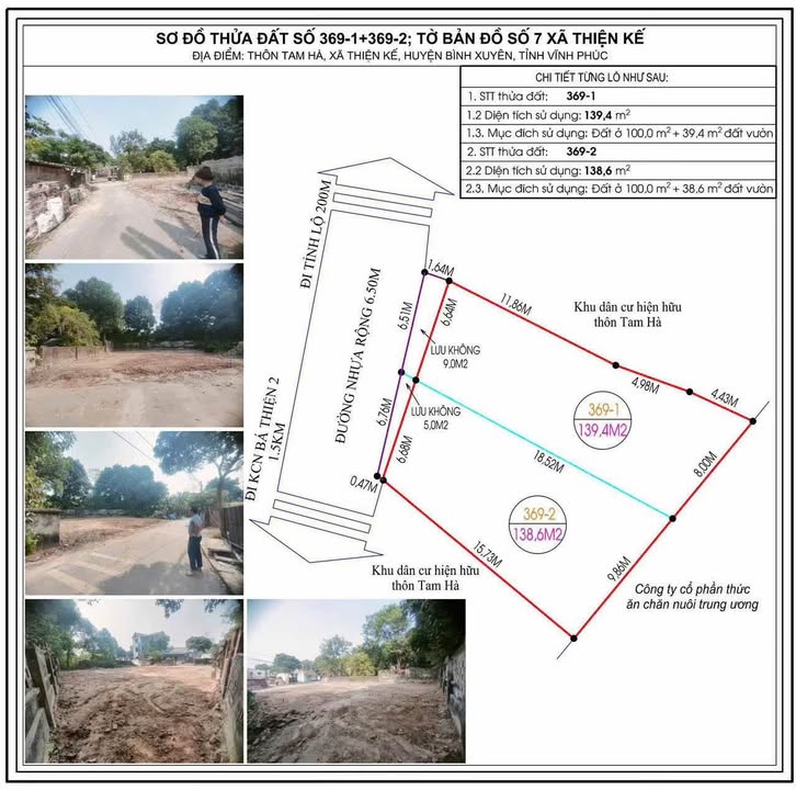 Đất nền Thiện Kế - 138.6m² giá 1.6 tỷ - Đầu tư sinh lời nhanh chóng!