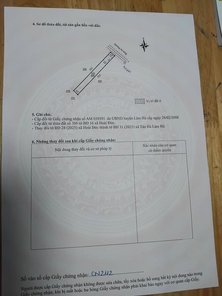 Đất nền Hoài Đức, Lâm Hà 360m² giá thỏa thuận - Sổ hồng chính chủ!