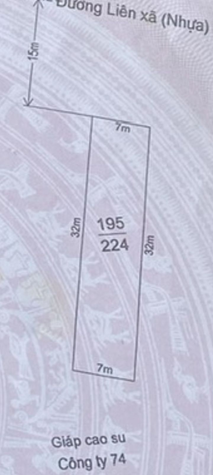 Đất nền chính chủ Đường Thanh Niên, Huyện Đức Cơ, 224m² giá 570 triệu - Pháp lý rõ ràng!