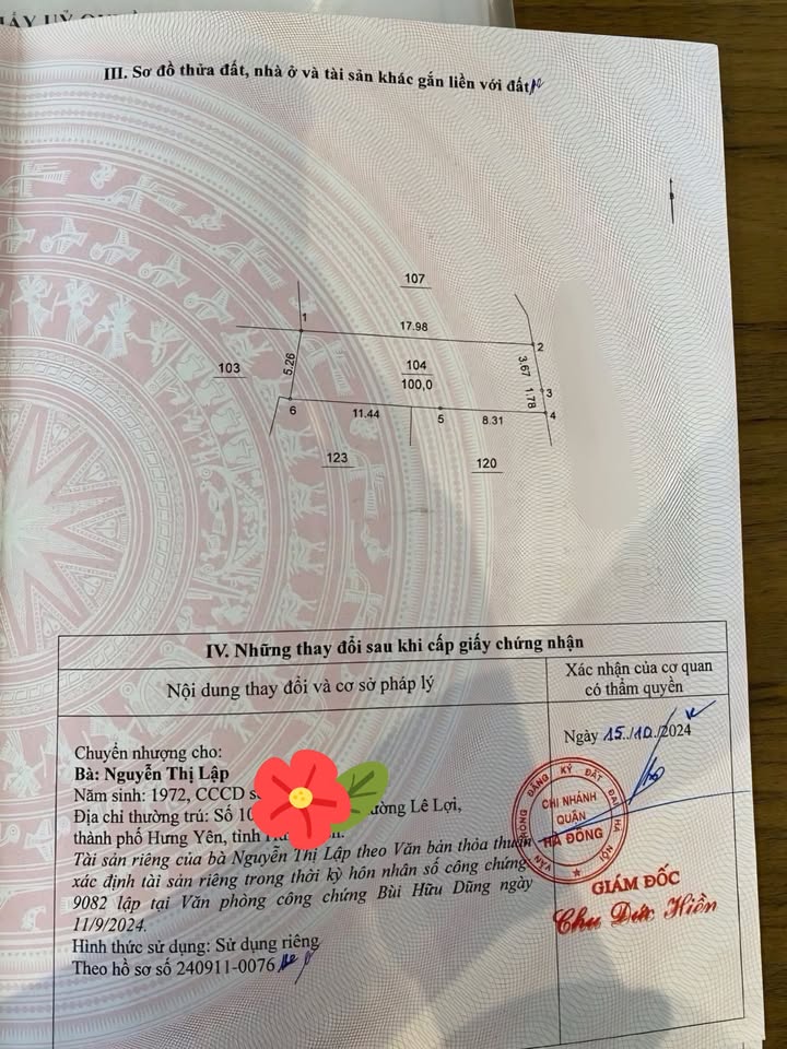 Đất nền Đồng Mai, Hà Đông 100m² giá chỉ 7.5 tỷ - Sổ đỏ chính chủ sẵn sàng!