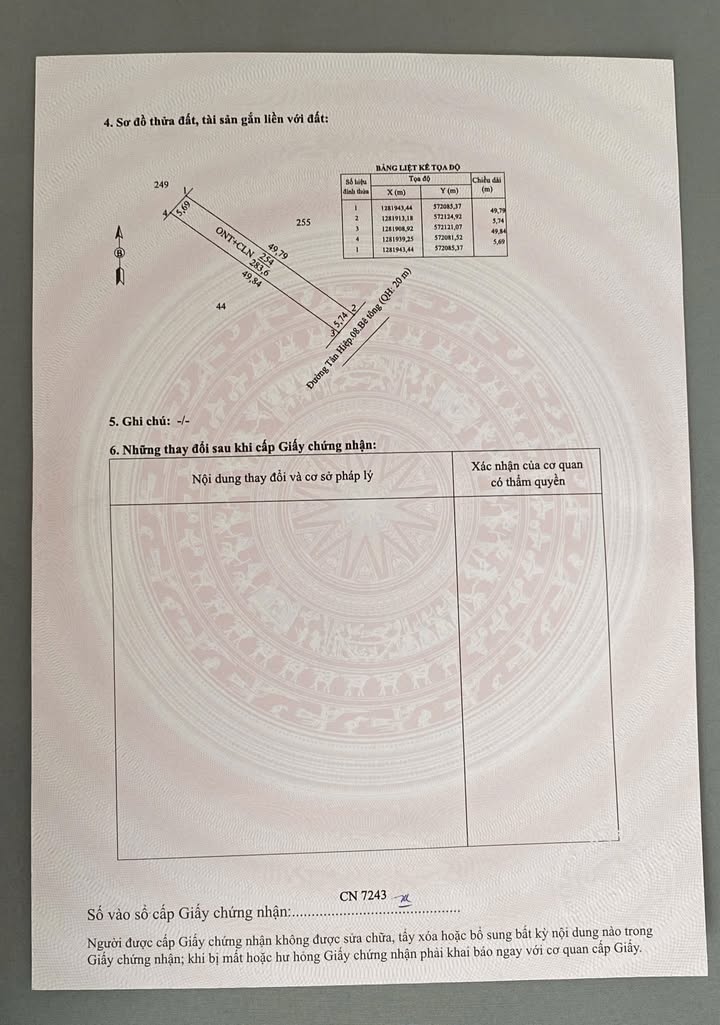 Nhà đẹp Tân Hiệp, Tân Châu 287m² giá 920 triệu - Chính chủ cần bán gấp!