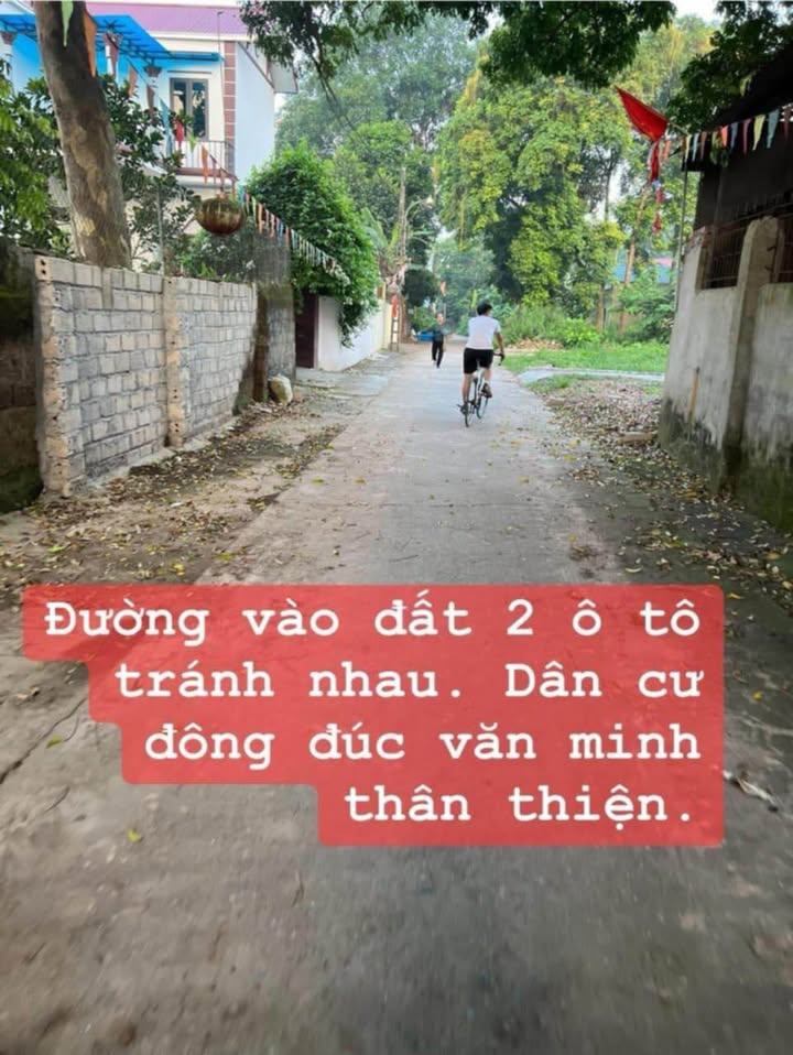 Đất nền 60m² tại xã Hoa Viên, huyện Ứng Hòa - Chỉ 1.8 tỷ, ô tô đỗ cửa!