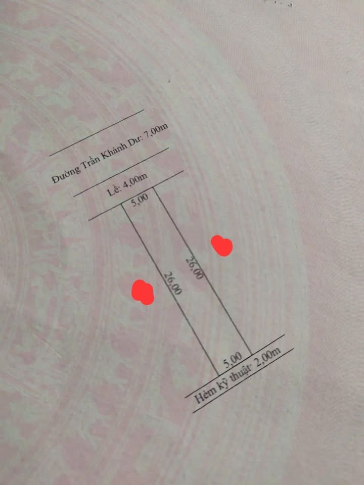 Đất nền đẹp tại đường Trần Khánh Dư, Cần Thơ 130m² giá chỉ 690 triệu - Cơ hội đầu tư hấp dẫn!