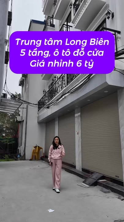 Nhà phố 5 tầng tại Long Biên 30m² giá 6 tỷ - Ô tô đỗ cửa tiện lợi!