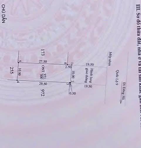 Đất nền Cam Hiếu, Huyện Cam Lộ, 300m² - Đầu tư sinh lời ngay bên Quốc lộ 9!