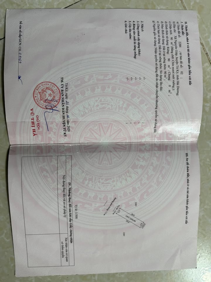 Lô đất đấu giá Cụm công nghiệp Nguyên Giáp Hải Phòng 90m² giá 4 tỷ - Cơ hội đầu tư hiếm có!