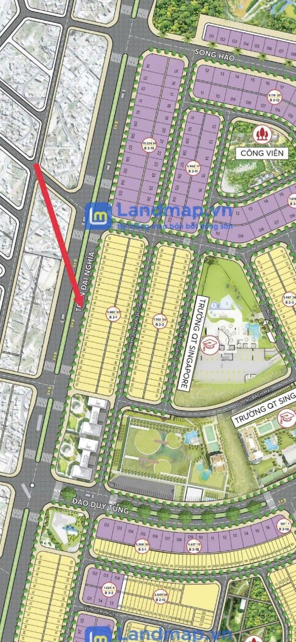 Bán gấp FrontHouse mặt tiền đường Trần Đại Nghĩa, Đà Nẵng 187,5m² - Cơ hội đầu tư hấp dẫn!