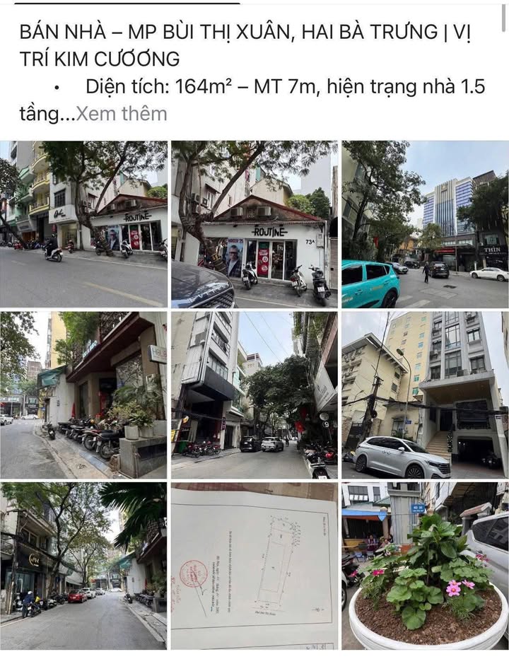 Nhà Mặt Tiền Bùi Thị Xuân, Hai Bà Trưng 164m² - Vị Trí Vàng Kinh Doanh