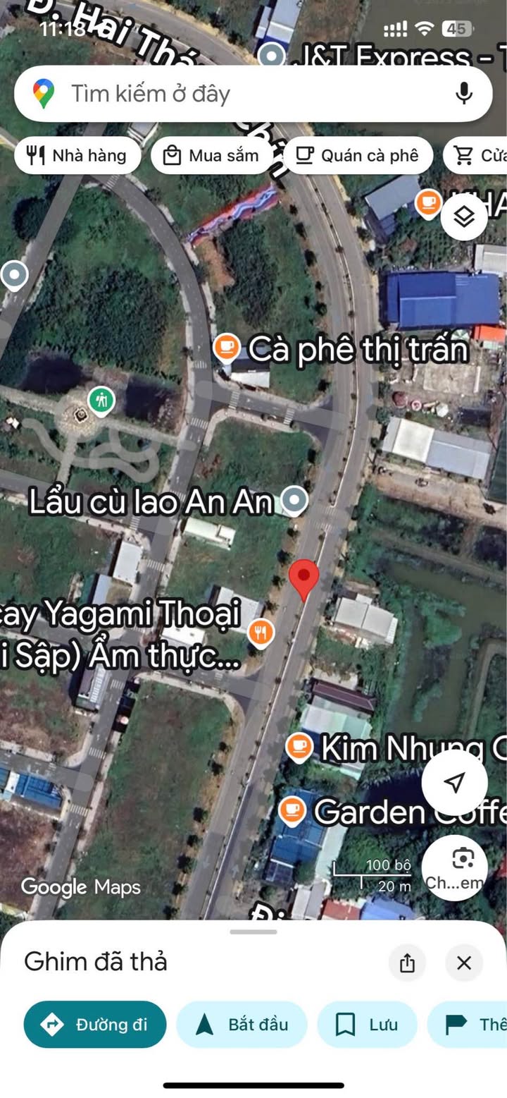 Đất nền đường Nguyễn Văn Linh, xã Thoại Giang, 122m² - Giá tốt đầu tư!