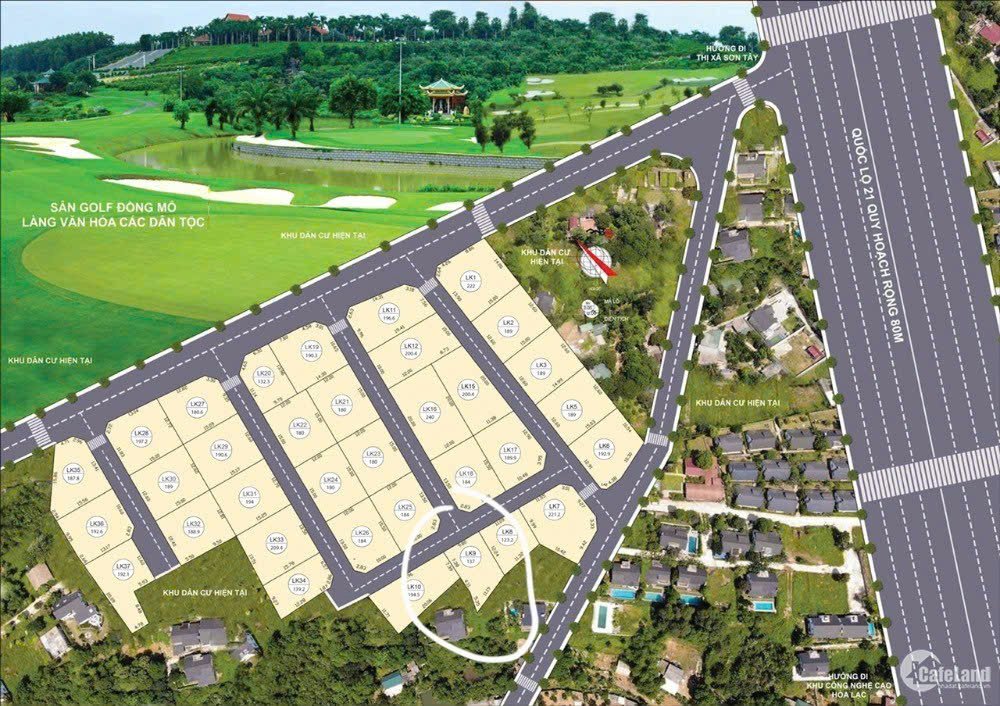 Đất nền Cổ Đông Sơn Tây 137m² giá 2.74 tỷ - Đón đầu sóng đầu tư mạnh mẽ!