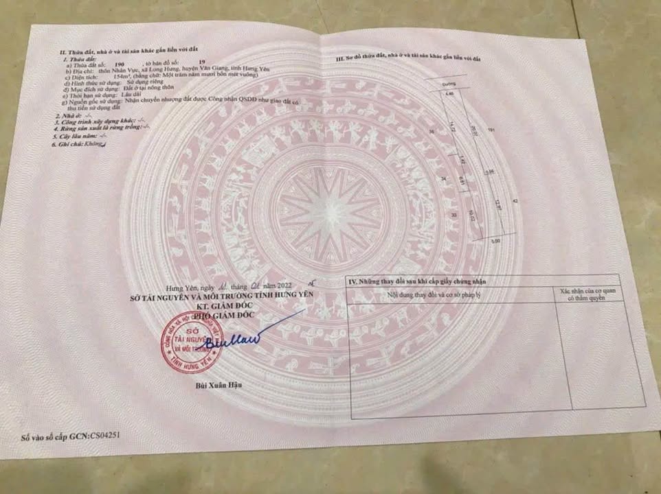 Đất nền 154m² chính chủ tại Long Hưng - Văn Giang - Giá chỉ 4.62 tỷ!