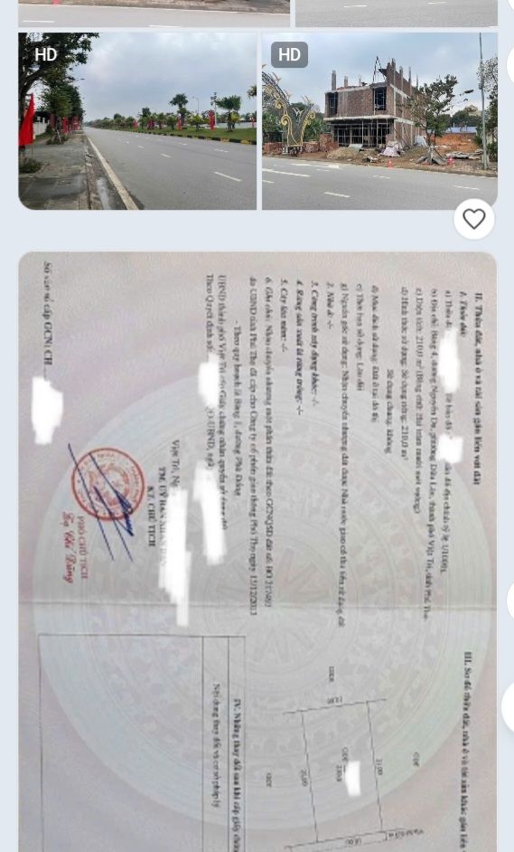 Đất nền Hòa Bình 210m² giá 20 tỷ - Đối diện lâu đài trắng sang trọng!