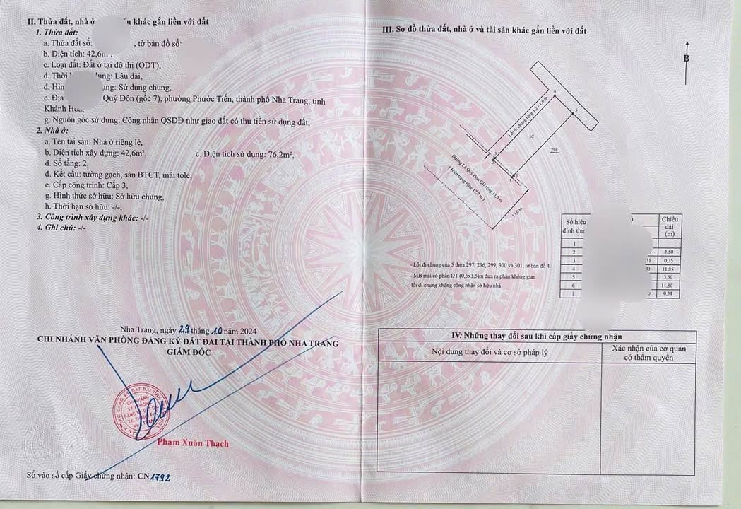 Nhà mặt tiền Lê Quý Đôn Nha Trang 42.6m² giá 7.7 tỷ - Đầu tư sinh lời!