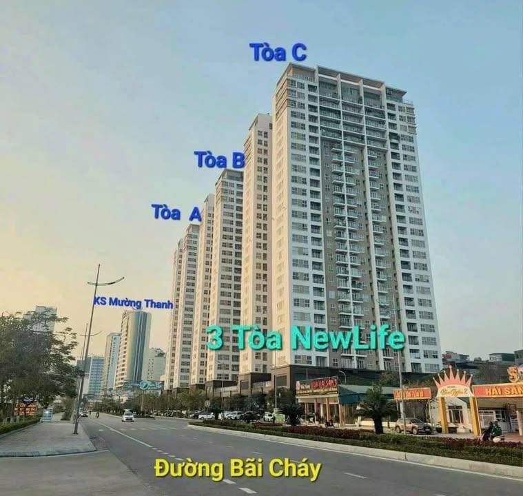 Chung Cư Newlife Bãi Cháy: Căn Hộ 2PN View Biển 68m² Giá 2.5 Tỷ, Sổ Đỏ Lâu Dài