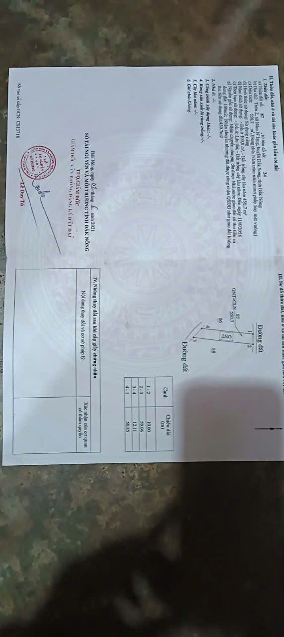 Đất nền xã Nâm N'Jang, Đắk Song 500m² giá 850 triệu - Đầu tư sinh lời ngay!