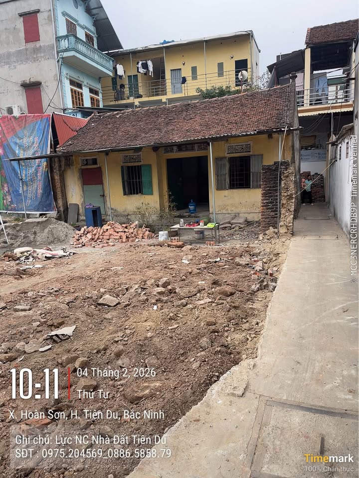 Nhà cấp 4 tại Hoàn Sơn, Tiên Du, Bắc Ninh 88m² - Gần chợ Bất Lự