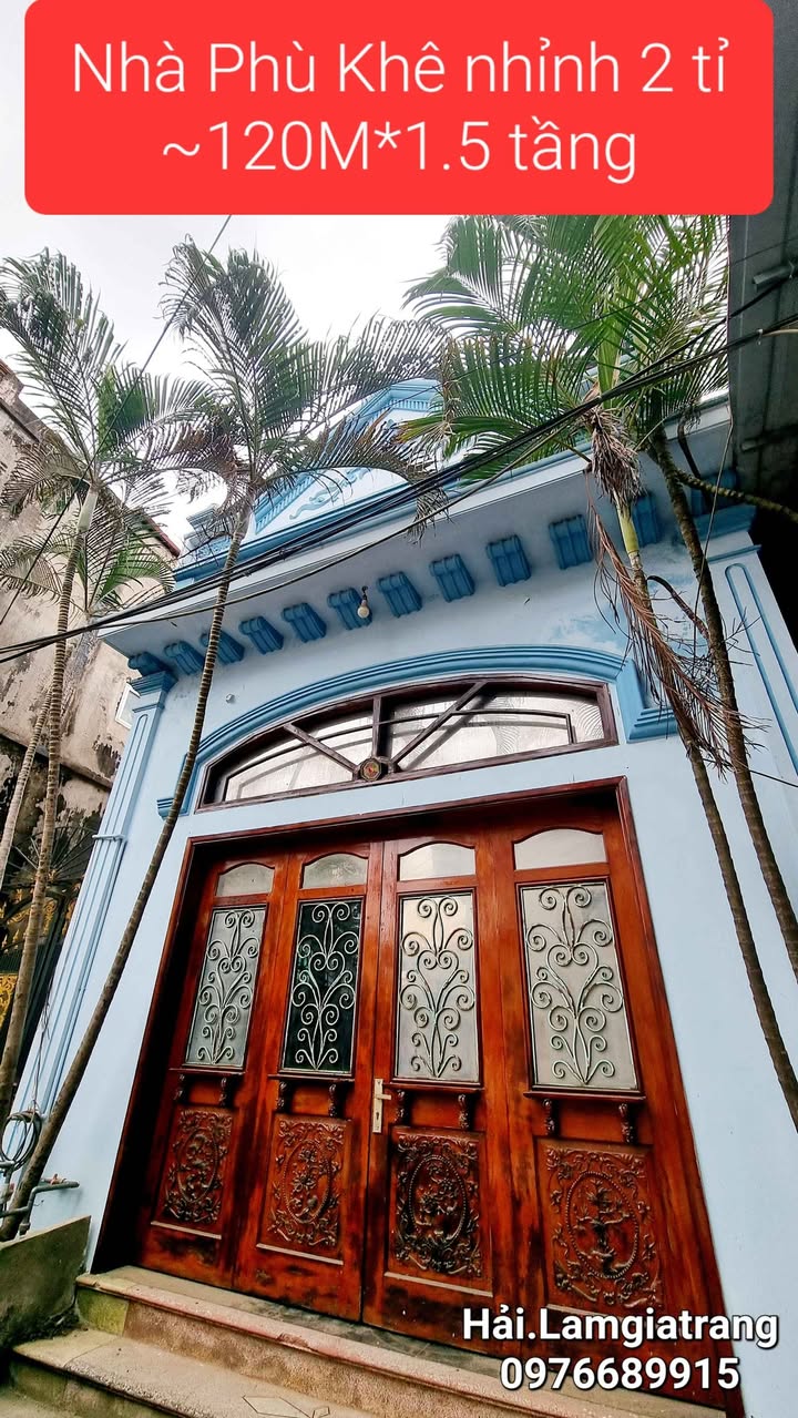 Nhà Phù Khê 119m² giá 2.2 tỷ - Lô góc thoáng mát, gần chợ và trường học!