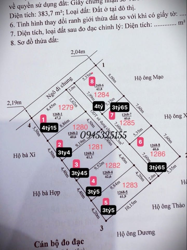 Đất nền TĐC Vườn Mơ Hải Phòng 82m² giá 4.4 tỷ - Hạ giá bán nhanh!