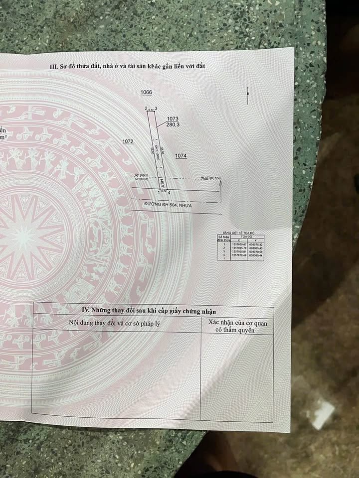 Đất mặt tiền đường DH504, xã An Thái, huyện Phú Giáo 285m² - Giá tốt hơn thị trường!